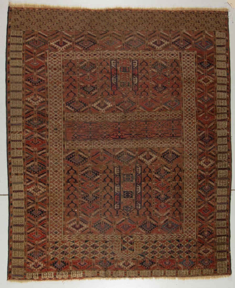 ANTIQUE TEKKE PRAYER RUG (1 of 5)