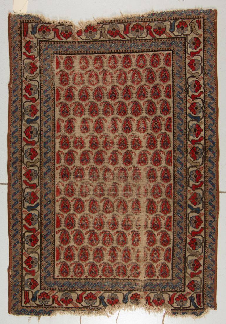 SEMI-ANTIQUE HAMADAN SCATTER RUG (1 of 4)