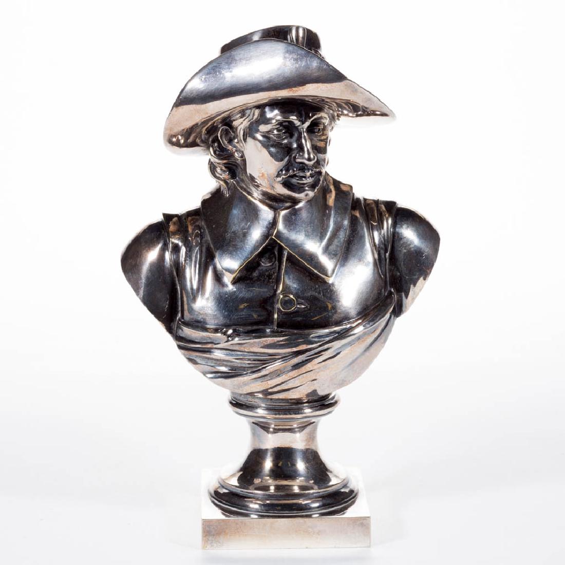 AUGUSTE JOSEPH CARRIER (FRENCH, 1800-1875) SILVERED (1 of 4)