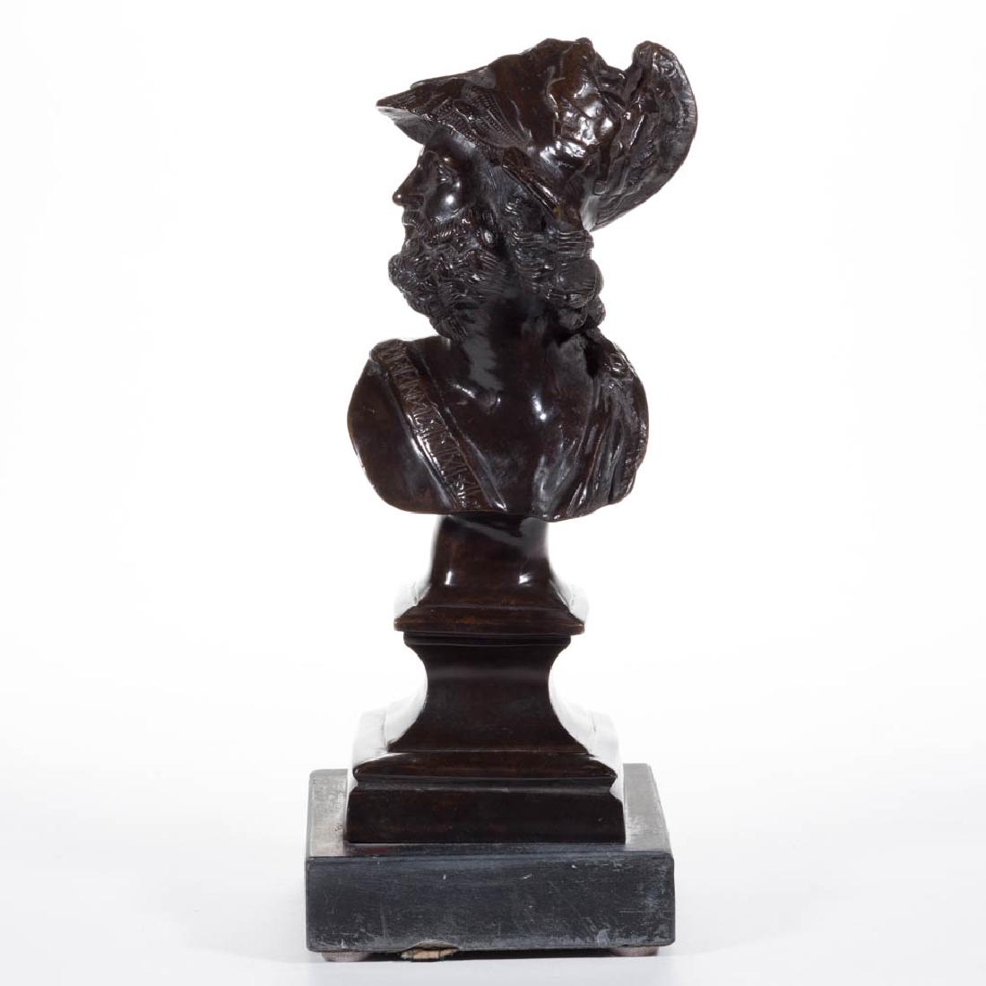 CONTINENTAL CLASSICAL-STYLE BRONZE BUST (1 of 3)