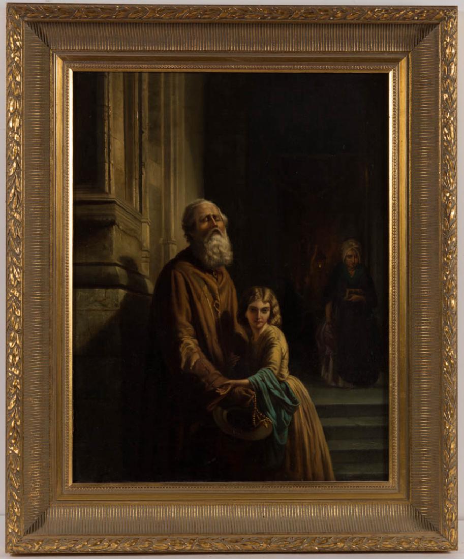 CONTINENTAL SCHOOL (19TH CENTURY) SENTIMENTAL GENRE (1 of 5)