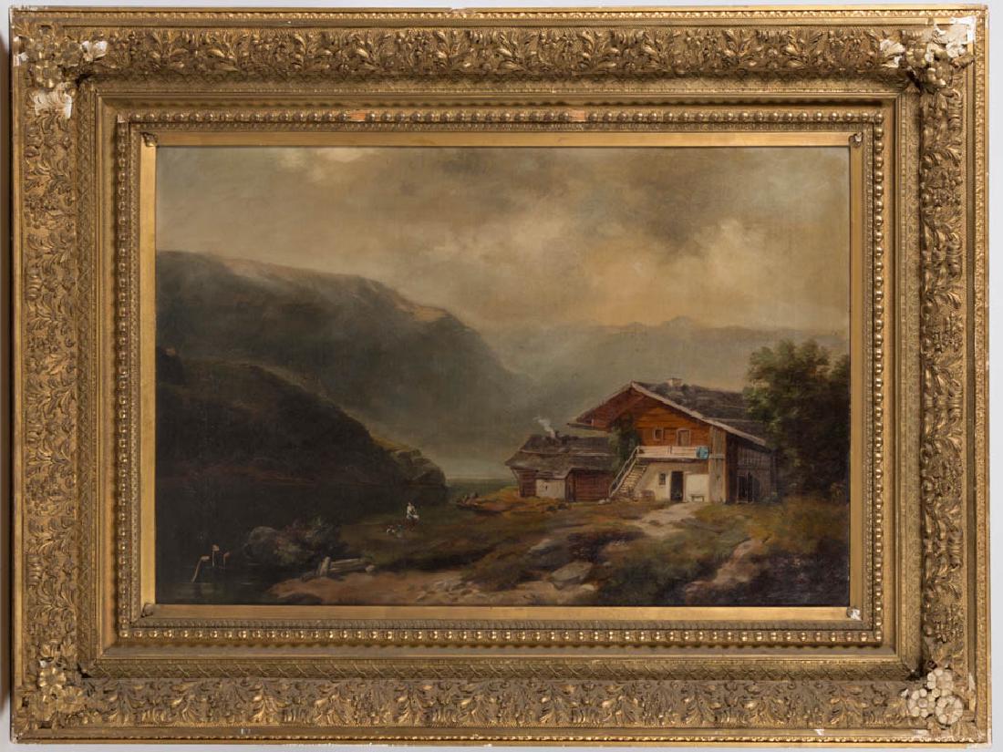 AMERICAN OR CONTINENTAL SCHOOL (19TH CENTURY) LANDSCAPE (1 of 2)