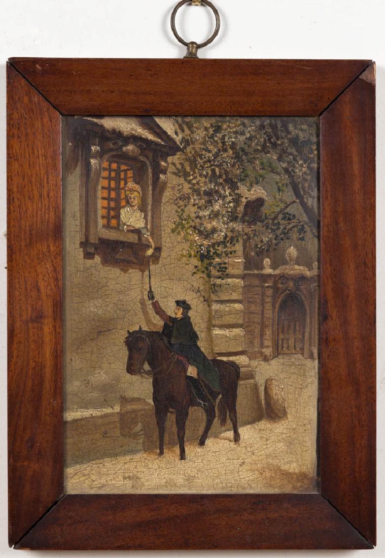 AMERICAN OR BRITISH SCHOOL (19TH CENTURY) GENRE (1 of 2)