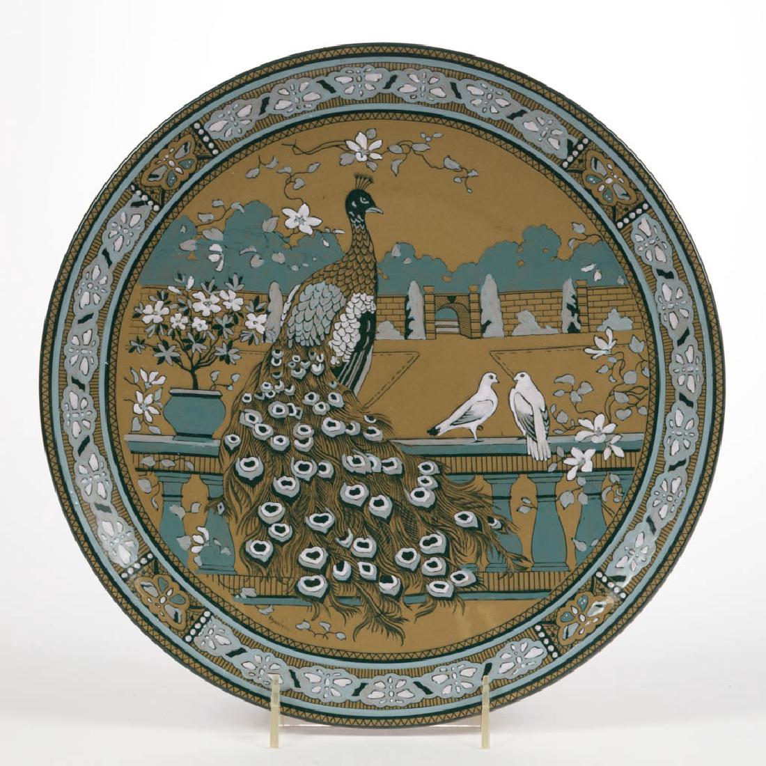 BUFFALO POTTERY DELDARE EMERALD PLAQUE (1 of 1)