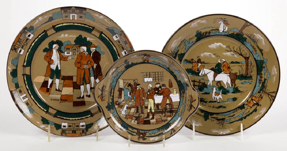 BUFFALO POTTERY DELDARE ARTICLES, LOT OF THREE (1 of 1)