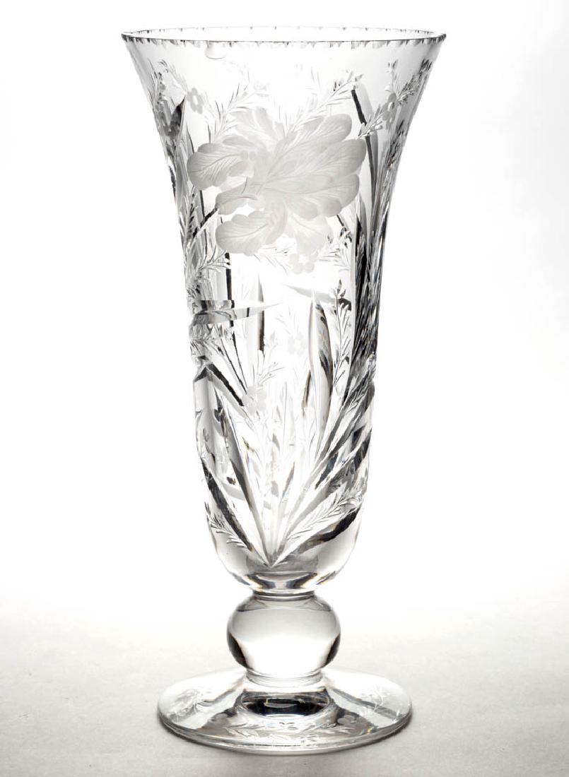 HAWKES "SATIN IRIS" GRAVIC CUT AND ENGRAVED TRUMPET (1 of 1)