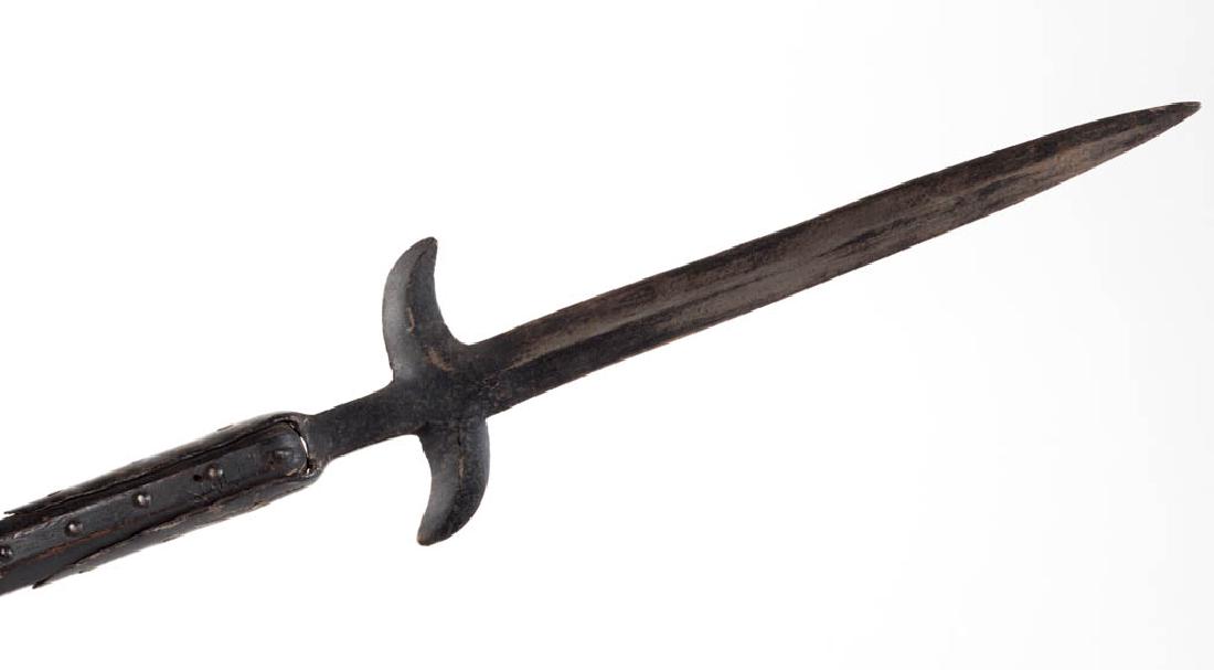 EARLY HAND-FORGED SPONTOON / PIKE (1 of 2)