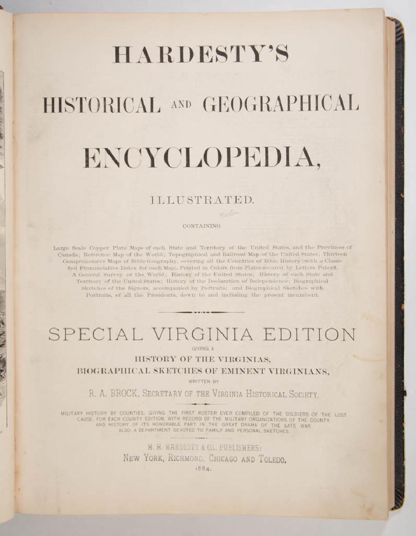 VIRGINIA HISTORICAL / GEOGRAPHICAL VOLUME (1 of 2)