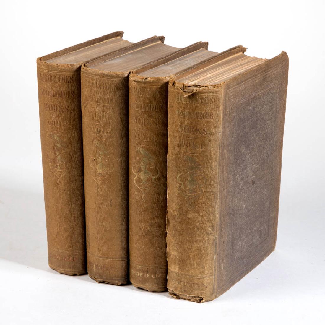 AMERICAN LITERARY / POETRY VOLUMES, SET OF FOUR (1 of 2)