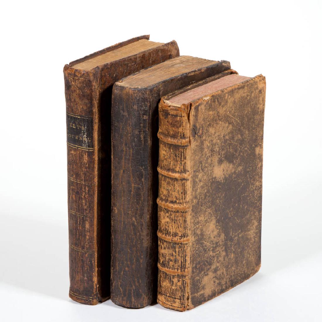 ASSORTED LEATHER-BOUND VOLUMES, LOT OF THREE (1 of 1)