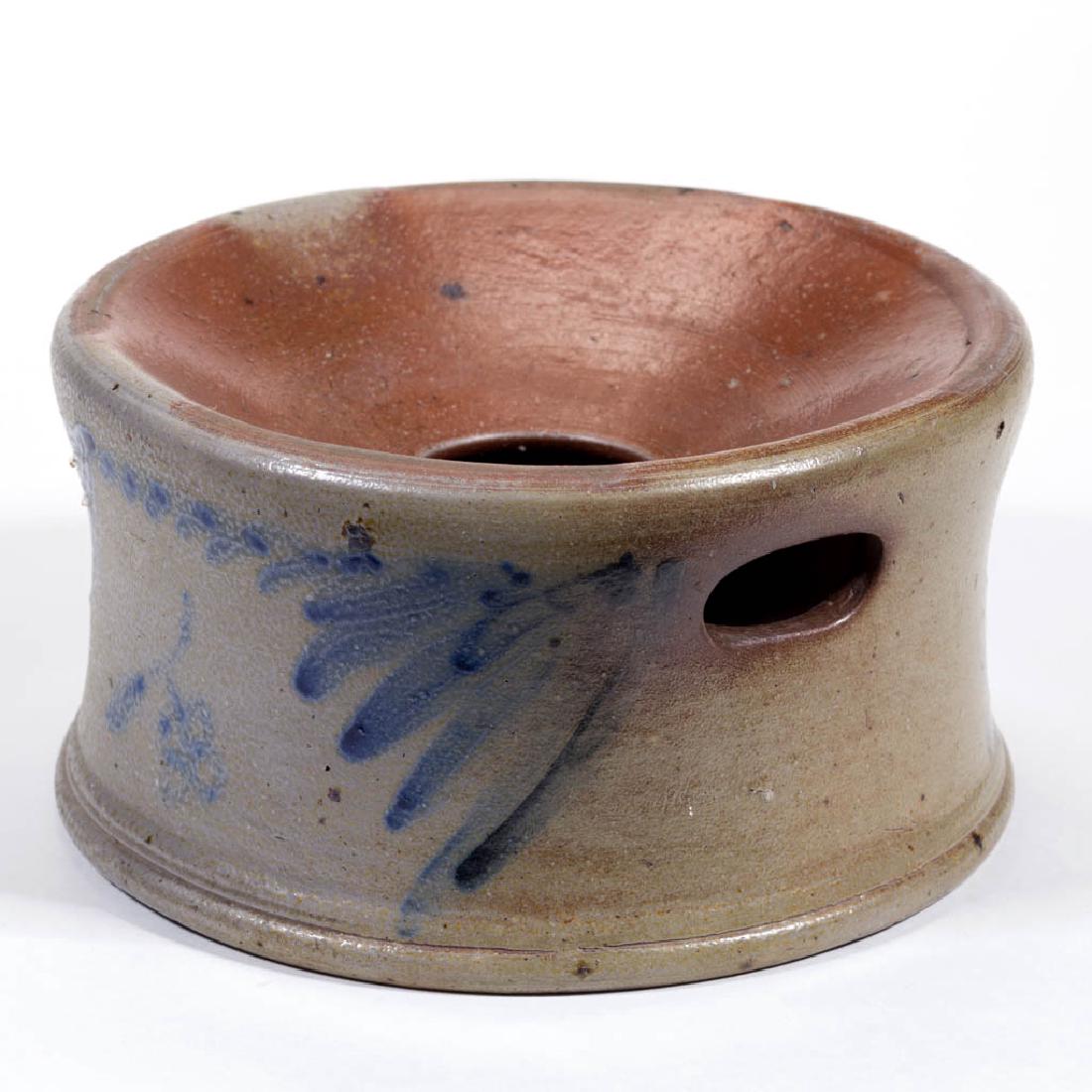 BALTIMORE, MARYLAND DECORATED STONEWARE SPITTOON (1 of 2)
