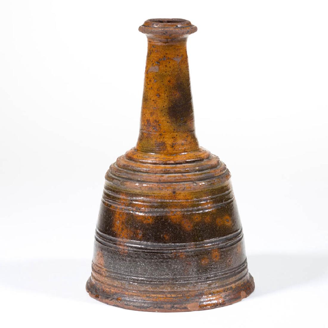 AMERICAN EARTHENWARE / REDWARE BOTTLE (1 of 3)