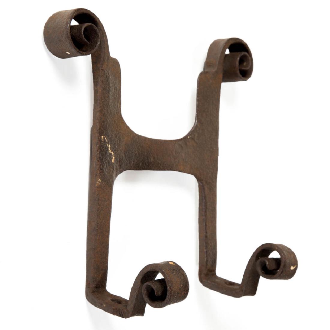 SOUTH CAROLINA WROUGHT-IRON BOOT SCRAPER (1 of 1)