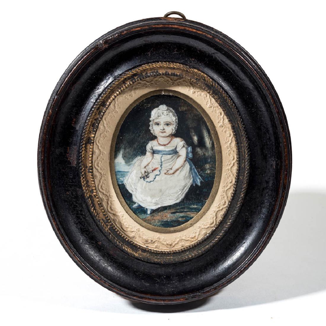 AMERICAN OR BRITISH SCHOOL (19TH CENTURY) FOLK ART (1 of 1)