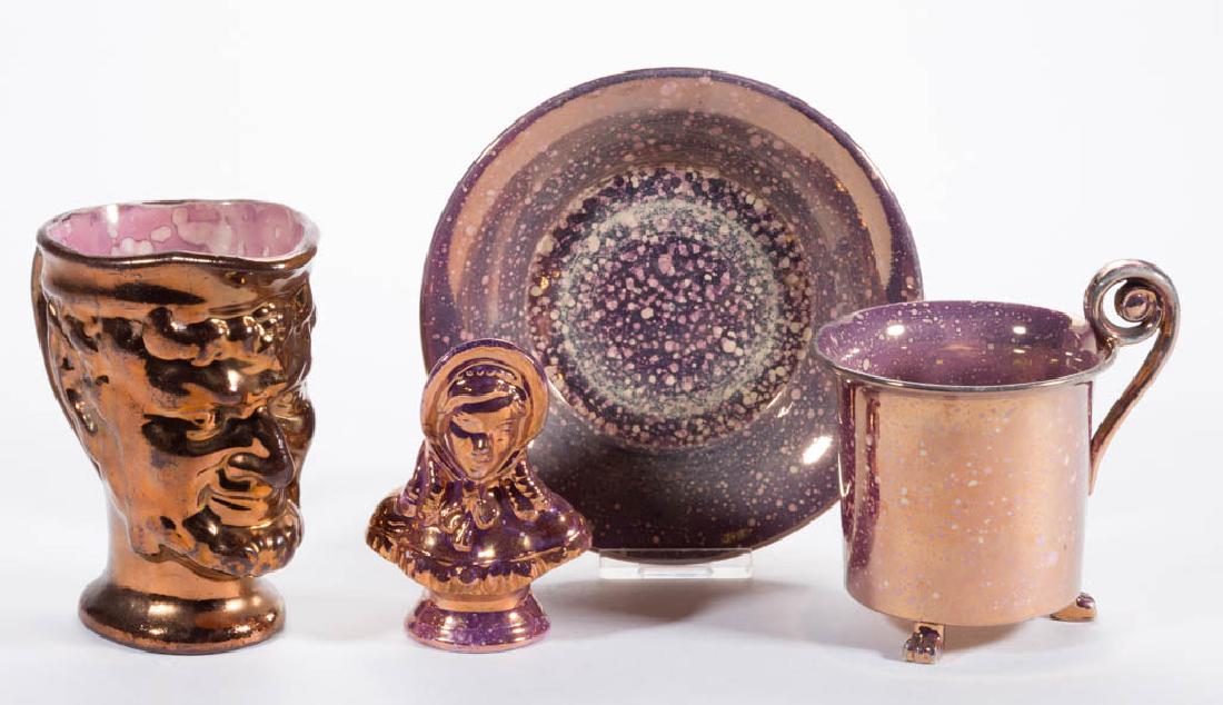 ENGLISH / CONTINENTAL COPPER / PINK LUSTRE SUNDERLAND (1 of 2)