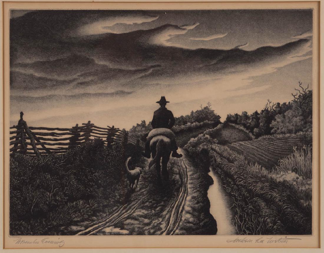 JACKSON LEE NESBITT (AMERICAN, 1913-2008) "NOVEMBER (1 of 3)