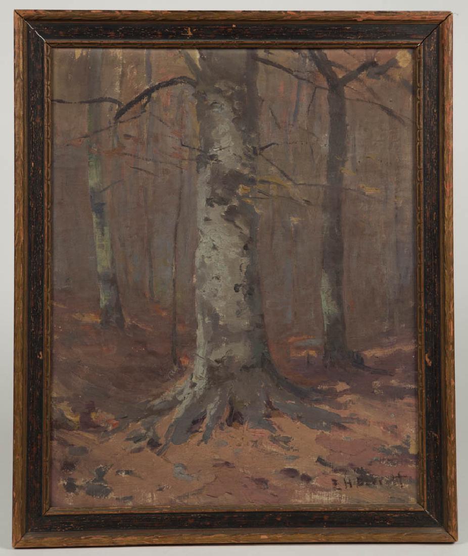 ELIZABETH HUNT BARRETT (VIRGINIA, B.1863) LANDSCAPE (1 of 3)