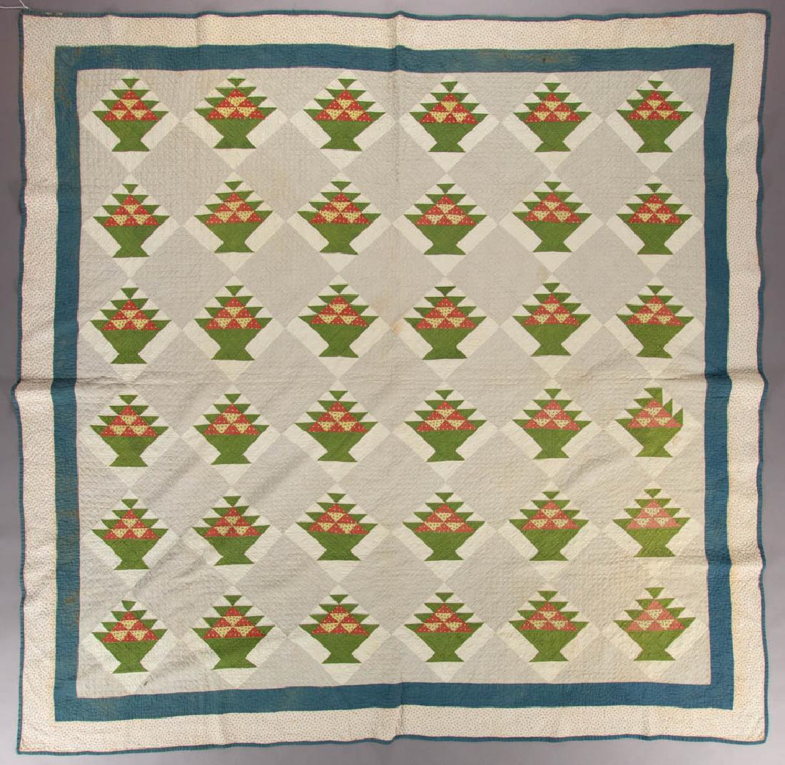 MID-ATLANTIC BASKET PIECED QUILT (1 of 5)