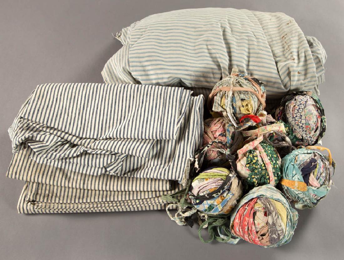 AMERICAN TEXTILE ARTICLES, LOT OF 12 (1 of 1)