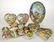 VINTAGE PAPER-MACHE EASTER EGGS / BOXES, LOT OF 14