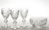 STEUBEN LEAVES ART GLASS - CUT ARTICLES, LOT OF FOUR