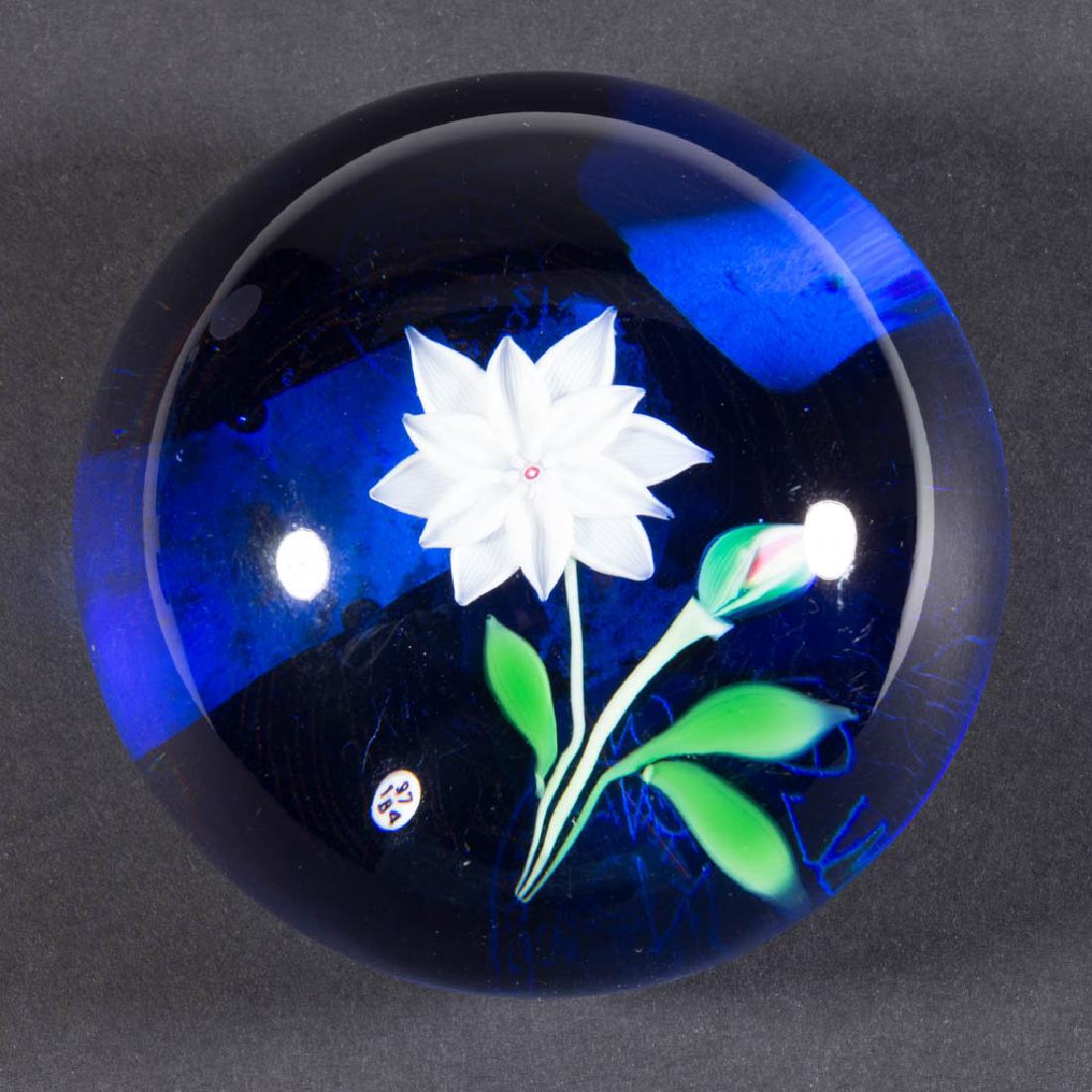 CONTEMPORARY BACCARAT ART GLASS LAMPWORK PAPERWEIGHT (1 of 1)