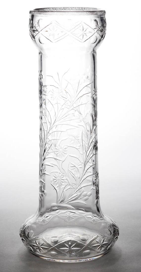 DORFLINGER ATTRIBUTED NO. 1104 CUT GLASS VASE (1 of 1)