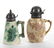 ASSORTED CERAMIC SYRUP PITCHERS, LOT OF TWO