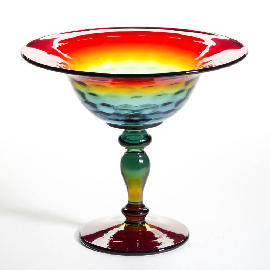 CAMBRIDGE AMBERINA HONEYCOMB OPEN COMPOTE (1 of 1)