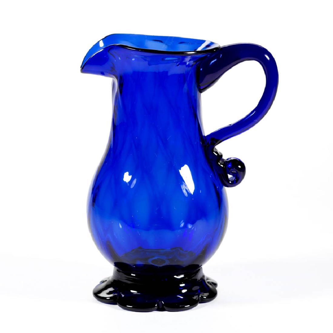 PATTERN-MOLDED DIAMOND QUILT CREAM JUG (1 of 1)