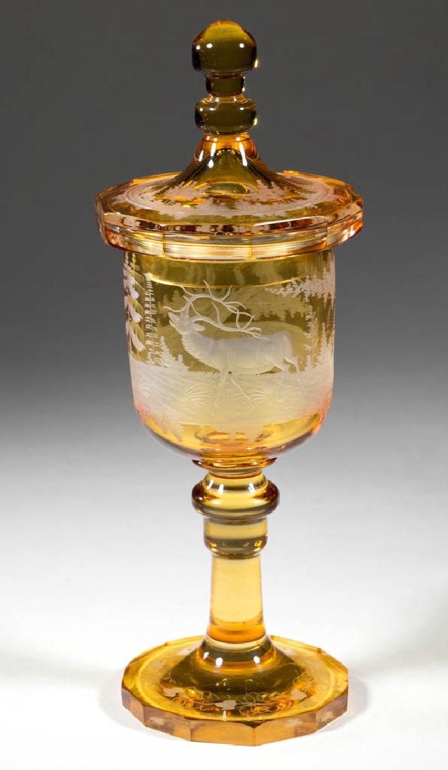 BOHEMIAN CUT OVERLAY COVERED POKAL (1 of 1)