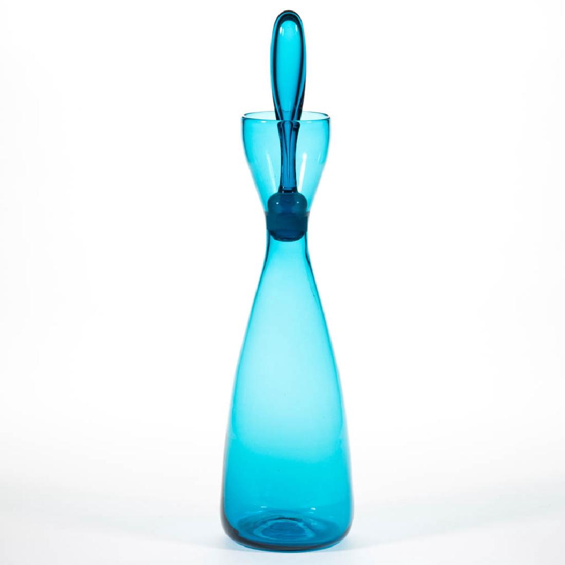 BLENKO NO. 564 GLASS - WAYNE HUSTED DECANTER (1 of 1)