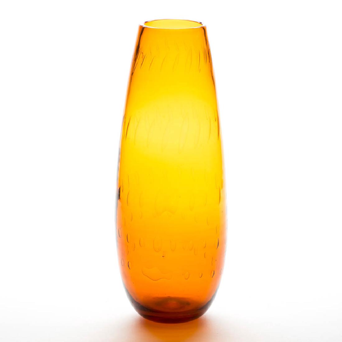 BLENKO AIR-TRAP GLASS VASE (1 of 1)