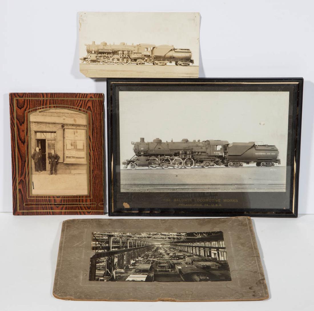 ASSORTED RAILROAD PHOTOGRAPHS, LOT OF FOUR (1 of 4)