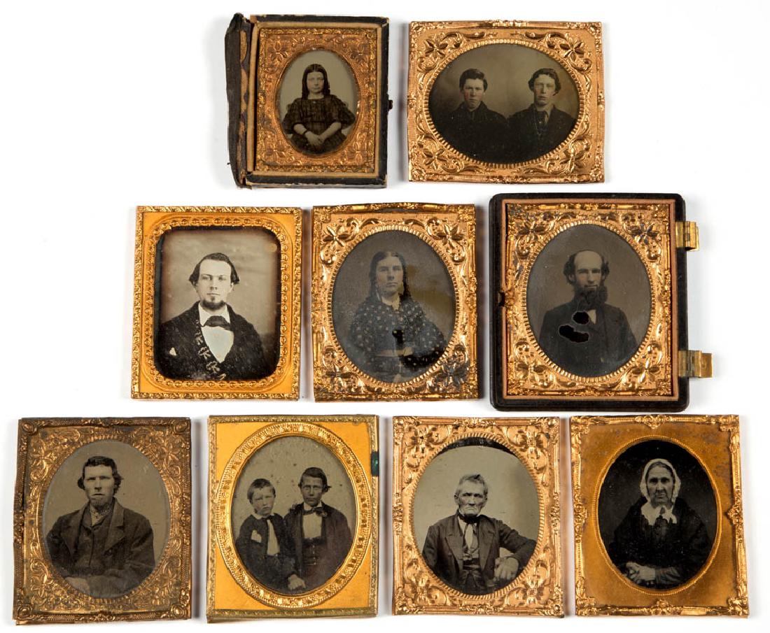 ASSORTED PHOTOGRAPHIC IMAGES, LOT OF NINE (1 of 1)