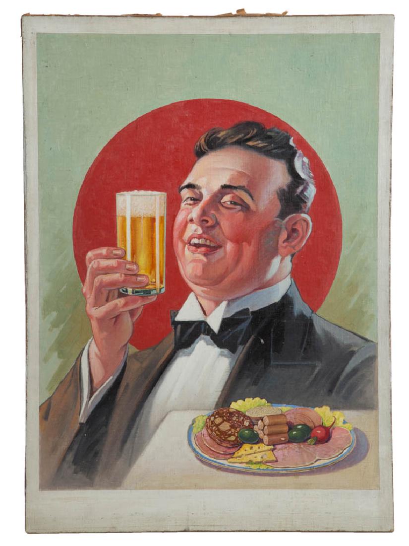 WILLIAM H. LISTER (AMERICAN, B.1866) BEER ADVERTISING (1 of 4)