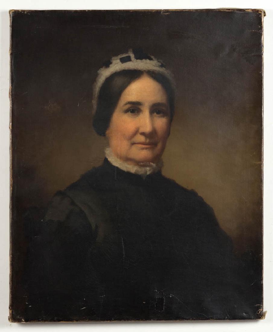 AMERICAN OR BRITISH SCHOOL (19TH CENTURY) PORTRAIT OF A (1 of 4)