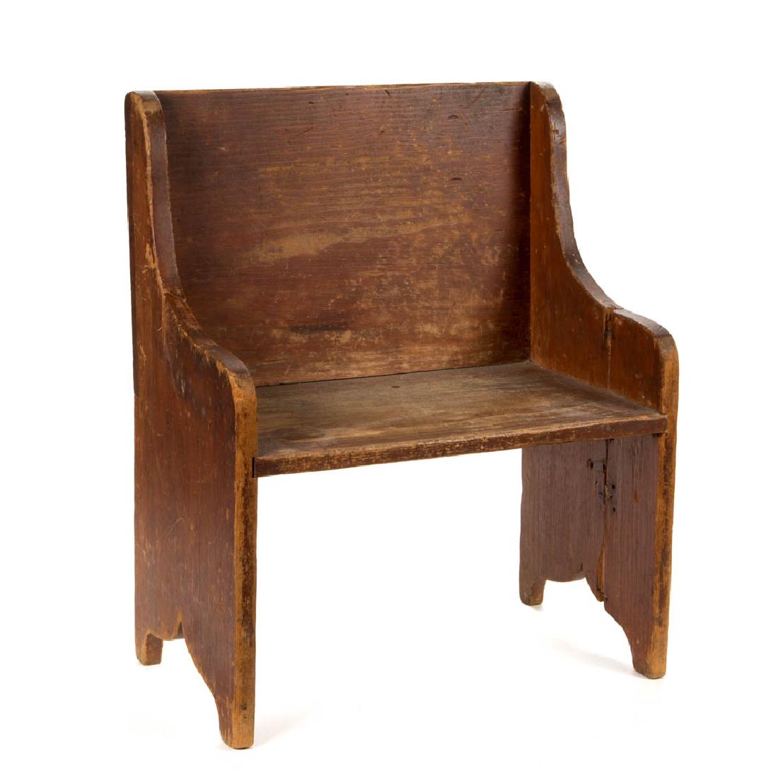 AMERICAN, POSSIBLY NEW ENGLAND, COUNTRY PINE CHILD'S (1 of 2)