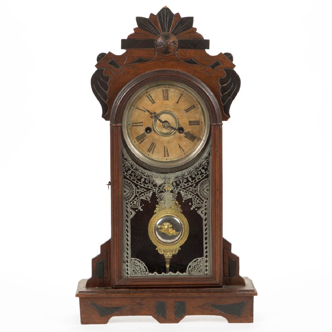 F. KROEBER KITCHEN SHELF CLOCK