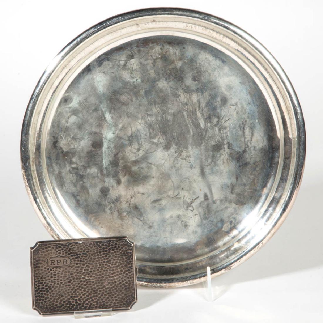 GERMAN GEBRUDER KUHN STERLING SILVER TRAY (1 of 1)