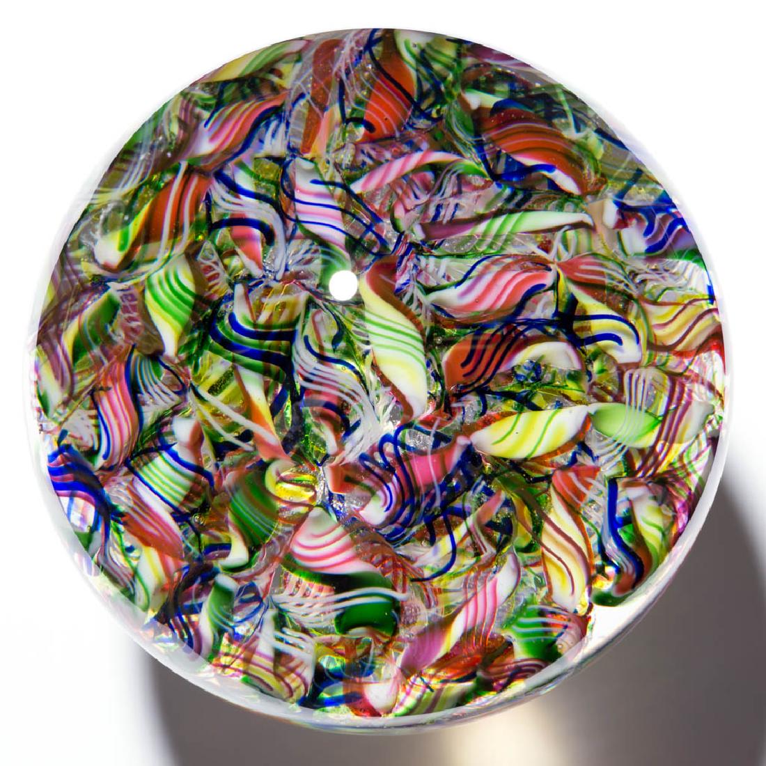 VINTAGE BACCARAT SCRAMBLED PAPERWEIGHT (1 of 2)