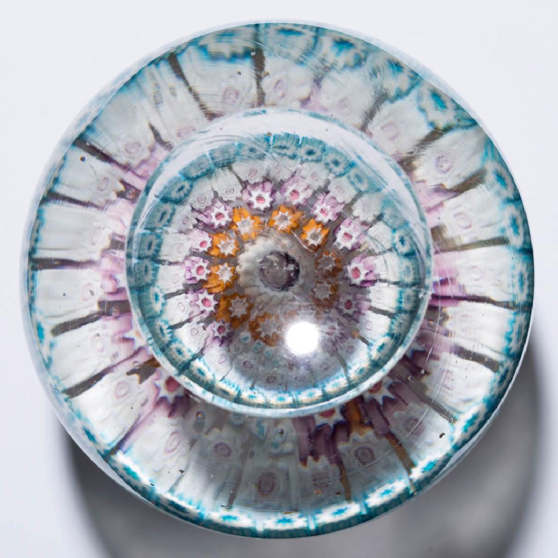 ANTIQUE ENGLISH "1848" MILLEFIORI PAPERWEIGHT (1 of 2)