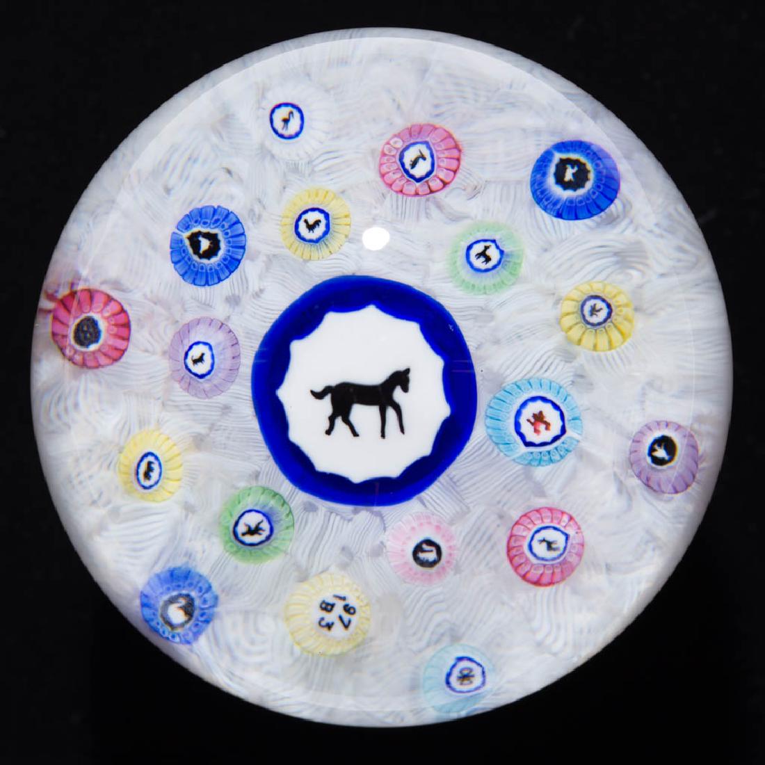 CONTEMPORARY BACCARAT GRIDEL PAPERWEIGHT (1 of 2)