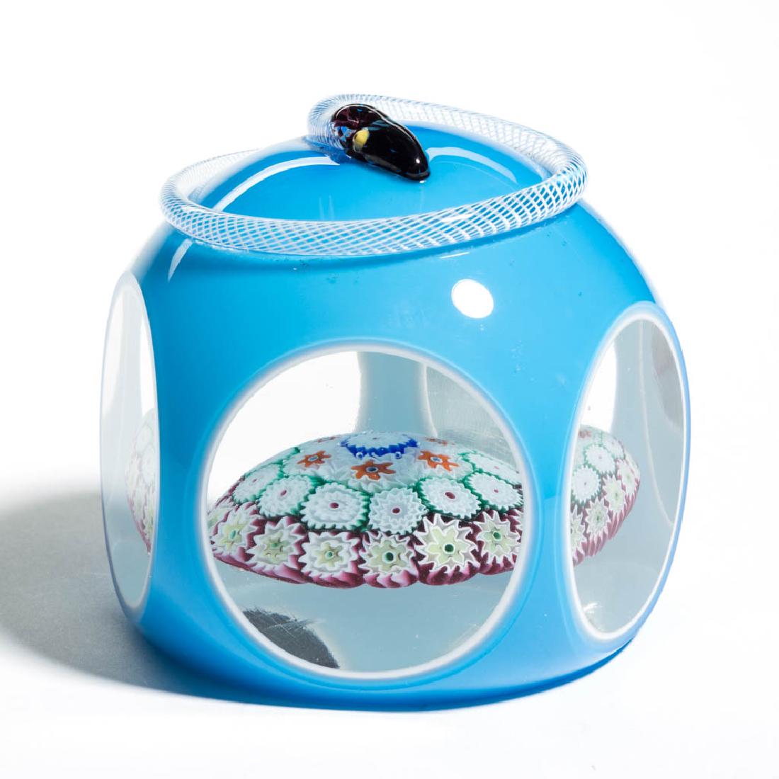 CONTEMPORARY CUT OVERLAY MUSHROOM MILLEFIORI (1 of 1)