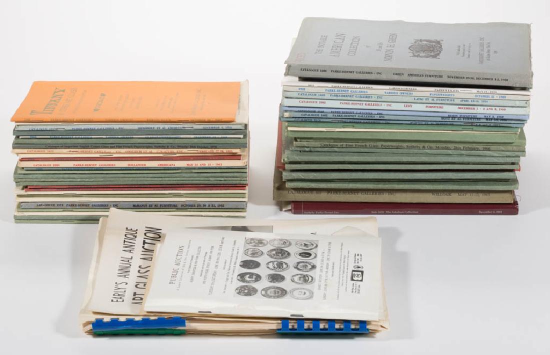 ASSORTED PAPERWEIGHT AUCTION CATALOGUES, APPROXIMATELY (1 of 1)