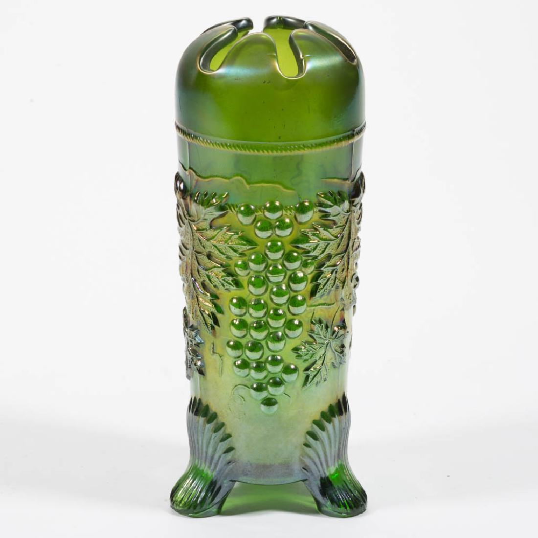 GRAPE AND CABLE - NORTHWOOD CARNIVAL GLASS HATPIN (1 of 1)