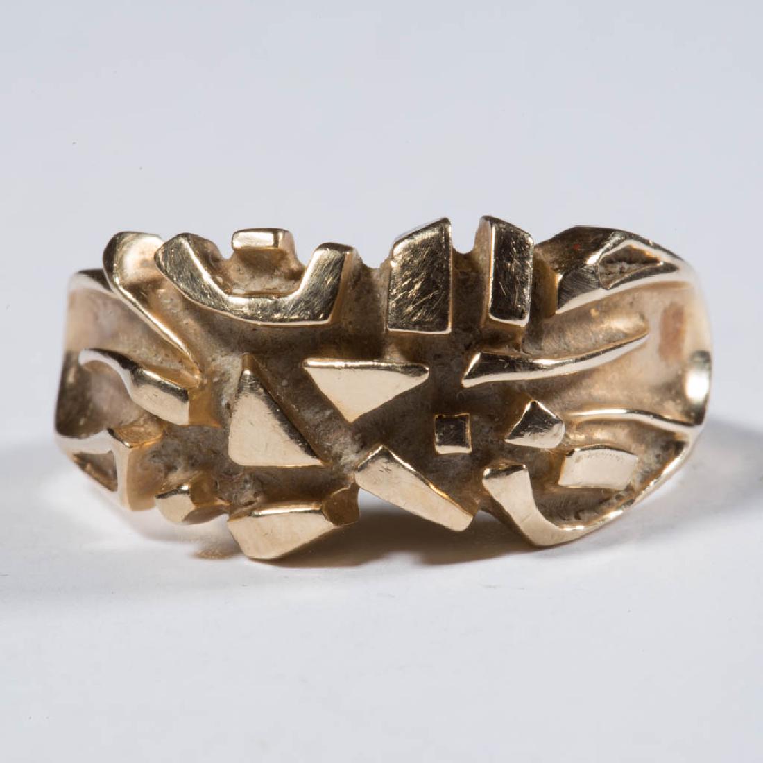 VINTAGE 14K GOLD MAN'S RING (1 of 3)