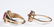VINTAGE 10K GOLD AND RUBY LADY'S RINGS, LOT OF TWO - 2