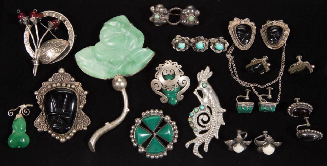 ASSORTED ANTIQUE / VINTAGE MEXICO SILVER COSTUME (1 of 1)