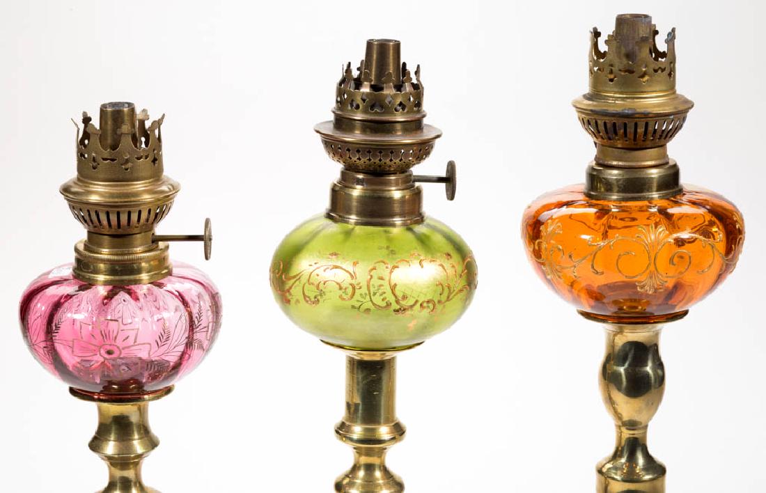 ASSORTED PANEL OPTIC PEG LAMPS, LOT OF THREE (1 of 2)